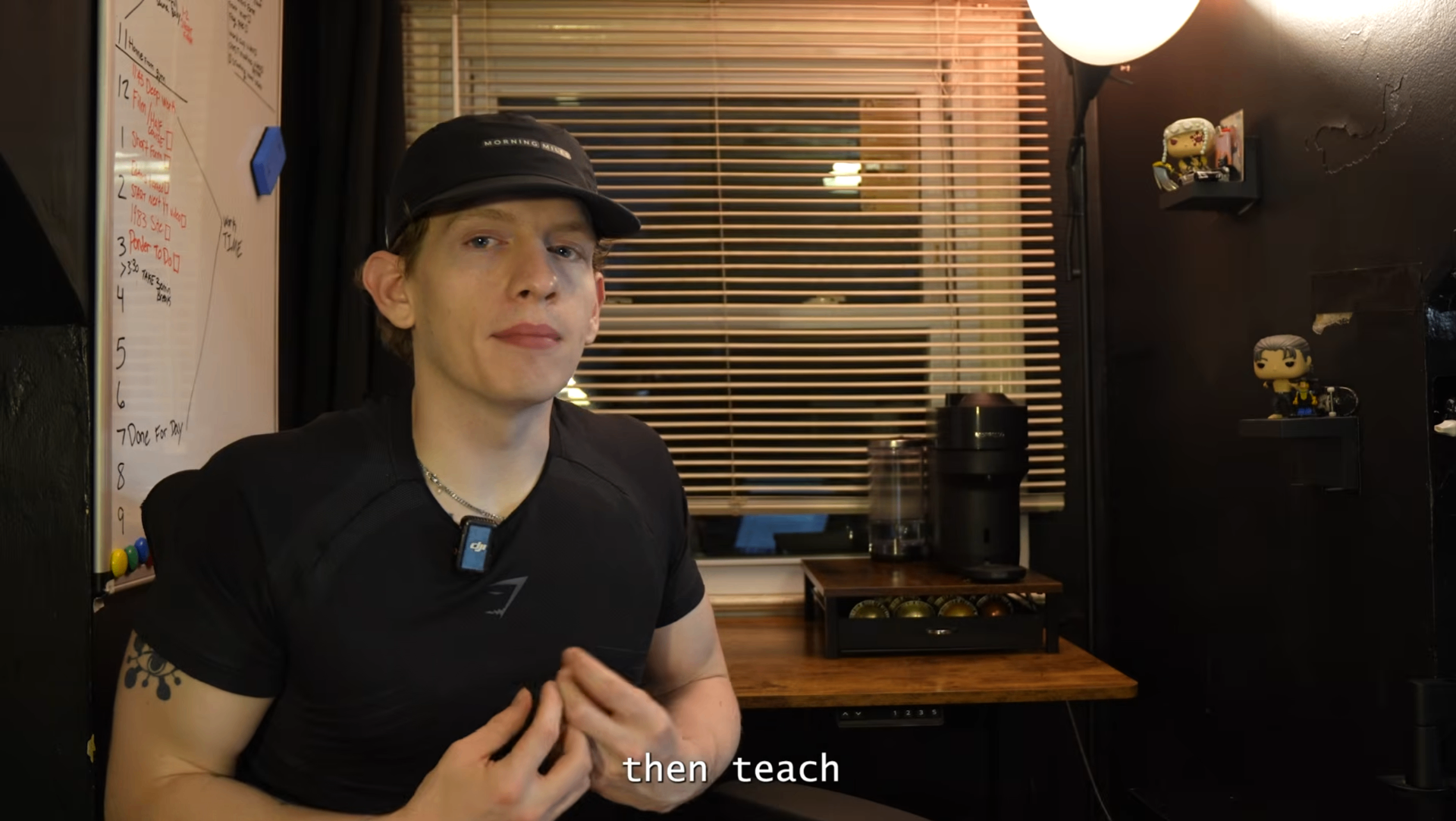 Still from the transformation video